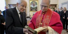 Mattarella in Vaticano per l’incontro ufficiale con Papa Leone XIV: “Al centro dei colloqui Ucraina e Gaza”