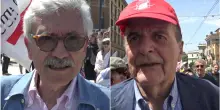 In piazza per Gaza, c’è anche Bersani: “Finalmente. Qui nostro popolo, basta distinguo”. D’Alema: “Governo e Ue complici”