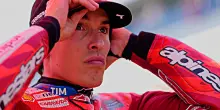 MotoGp Germania, Marc Marquez rimonta Bezzecchi all’ultimo giro e vince la Sprint Race sul bagnato