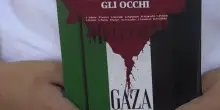 La copertina del numero speciale di MillenniuM su Gaza distribuita al corteo. In edicola dal 14