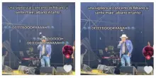 Sviene al concerto di Al Bano, lui tenta di ‘rianimarla’ con una serie di acuti: “Deborah! Svegliati, vieni qui!”