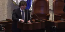 Il presidente argentino Milei acclamato a Gerusalemme: “Sposteremo qui la nostra ambasciata” – Video