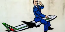 “Welcome to Silvio Berlusconi Airport”: a Malpensa spunta il murale-omaggio