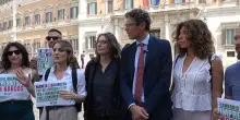 Cannabis light, il sit-in degli imprenditori che hanno perso il lavoro per colpa del dl Sicurezza: “Trattati da narcotrafficanti”