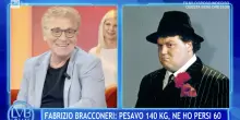 “Pesavo 140 kg e ne ho persi 60, ma nei film mi volevano ciccione. La palestra? È inutile”: così Fabrizio Bracconieri. Caterina Balivo prende le distanze