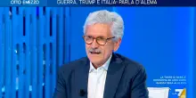 Gaza, D’Alema a La7: “La barbarie commessa da Israele inizia prima del 7 ottobre “. Accuse a Ue e a Salvini