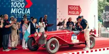 1000 Miglia 2025, si chiude il rito collettivo della Freccia Rossa. Vince l’Alfa Romeo 6C 1750 SS del 1929