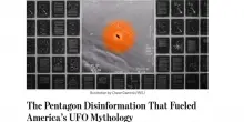 L’articolo del Wall Street Journal sugli Ufo ‘inventati’ ha generato una nuova campagna denigratoria