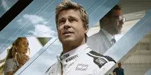 F1 Pitt e Bardem film supersonico e adrenalinico. Produce Bruckheimer di Top gun: Maverick