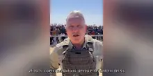 “Violenza nei siti di distribuzione aiuti a Gaza? Propaganda”: il veterano inglese finisce di parlare e si sente un colpo di mitra