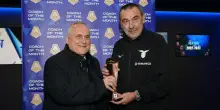 “Sarri lavorava in banca, sa che la Lazio è sana”: la stramba rassicurazione di Lotito dopo il blocco mercato