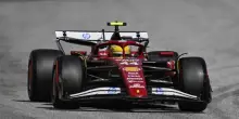 F1, Gp Silverstone: Hamilton fa volare la Ferrari a casa sua, il britannico è primo nelle libere