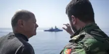 Aereo militare tedesco colpito con un laser da una nave cinese. Merz interviene e protesta contro Pechino