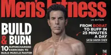 Trasformazione choc, fisico scultoreo e addominali bene in vista: Sacha Baron Cohen irriconoscibile per il ruolo del supercriminale Mefistofele della Marvel