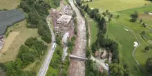 Alluvione in Alto Adige, frane e smottamenti in Val Passiria: i danni visti dal drone – Video