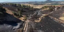 Incendi in Sardegna, le immagini dal drone dopo la devastazione nel Sassarese – Video