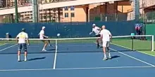 Sinner e Berrettini imbattibili a calcio-tennis: il video della sfida dopo l’allenamento