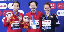 Chiara Pellacani vince il bronzo nei tuffi dal trampolino di 3 metri: è la terza medaglia ai mondiali di Singapore