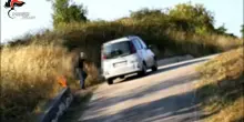 Incendio boschivo a Montemiletto: 58enne beccato dalle telecamere mentre appicca il rogo