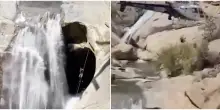 “Non sapeva se sarebbe mai riuscito a uscire”: rimane intrappolato dietro ad una cascata, l’incredibile salvataggio dopo due giorni da incubo