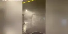 Nubifragio e raffiche di vento fortissime in Riviera Romagnola: il video della notte a Rimini