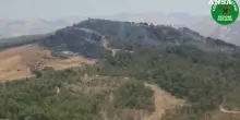 Agrigento, incendio sul Monte Sara: bruciati mille ettari di bosco. Le immagini dall’elicottero