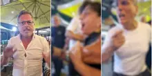 Il deputato Borrelli aggredito a Napoli in diretta video: stava denunciando locale che “occupa abusivamente una scalinata”