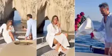 Ida Di Filippo di “Casa a prima vista” si sposa: “Scriviamo un altro pezzo di questa storia d’amore”. Il video della proposta davanti ai Faraglioni di Capri