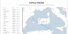 Global Sumud Flotilla, il tracker per vedere dove sono le navi che vanno verso Gaza
