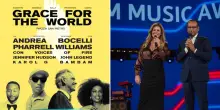 Sfida tra Tim Music Awards e Grace for the World in Vaticano di Andrea Bocelli e Pharrell Williams: si accende il sabato sera musicale tra Rai Uno e Rete4