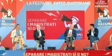 Festa del Fatto Quotidiano, “Separare i magistrati sì o no?”: rivedi il confronto tra Piercamillo Davigo e Francesco Paolo Sisto