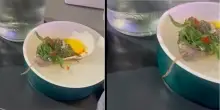 “Andiamo via, non mangio più”: trovano un verme nell’ostrica al sushi, ma i proprietari si difendono: “Non è pericoloso, vuol dire che le ostriche sono fresche”