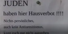 Choc in Germania per cartello con la frase: “Vietato l’ingresso agli ebrei”. Negoziante indagato