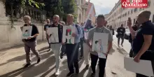 Preti contro il genocidio, il corteo a Roma: “Ci mettiamo la faccia, la Chiesa è lenta, ma arriva”