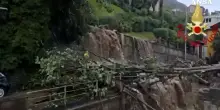Frane e allagamenti, nubifragi colpiscono la Lombardia. Interventi dei vigili del fuoco in tutta la regione – Video