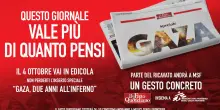 “Gaza, due anni all’inferno”. Sabato 4 ottobre in edicola l’inserto speciale del Fatto Quotidiano