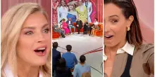 “Hai l’ascella pezzata. Ci è permesso sudare”: Martina Colombari imbarazza Caterina Balivo in diretta