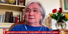 Sciopero generale per Gaza, Bindi a La7: “Meloni mi fa vergognare, gravi le sue parole”. Frecciata a Renzi