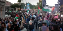 L’Italia torna in piazza per Gaza: in migliaia alle manifestazioni di Roma, Milano, Bologna e Napoli