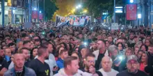 Duemila presenti alla fiaccolata in ricordo di Paolo Taormina, il 21enne ucciso a Palermo mentre cercava di sedare una rissa