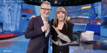 “Siete voi il programma più lungo della televisione italiana, cinque ore e mezza! Noi duriamo poco!”: Milly Carlucci scherza con Fabio Fazio a “Che Tempo Che Fa”