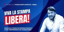 Ranucci, la manifestazione M5s a Roma con Travaglio, Gabanelli e Scarpinato: la diretta video