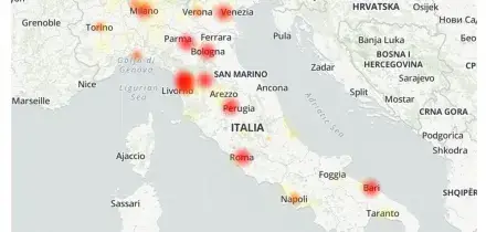 Fastweb down, migliaia di segnalazioni in tutta Italia: “Ci sono problemi”