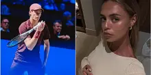 Sinner esce allo scoperto: la fidanzata Laila Hasanovic presente a Vienna nel box con i genitori | Le foto