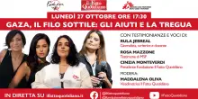 Gaza, il filo sottile: gli aiuti e la tregua. La testimonianza in diretta di Medici Senza Frontiere e Rula Jebreal