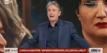 “Basta, basta Azzurra! Stai dando fastidio”: Milo Infante sbotta in diretta a Ore 14, toglie l’audio all’ospite e tronca il collegamento