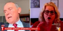 Lite Mastrobuoni-Licheri su La7. “Falso che Ucraina stia perdendo”. “È la linea del suo giornale”. E la giornalista annuncia querela