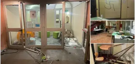 Genova, raid nel liceo occupato: svastica, urla “viva il Duce” e banchi distrutti