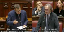 Ponte sullo Stretto, scontro tra Bonelli e Salvini in Aula: “Progetto vecchio di 26 anni”. “Fosse per voi andremmo a cavallo” – Video