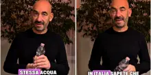 “Non bevete acqua dalle bottiglie di plastica, è come mangiare una carta di credito a settimana”: l’allarme di Matteo Bassetti